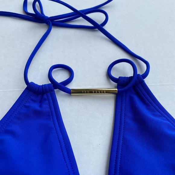 🎉HP 9/7 🎉 Ted Baker Pikaa Halter Swimsuit - Picture 7 of 10